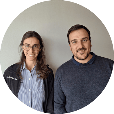 Belén Aguer y Facundo Ramos Belén Aguer y Facundo Ramos